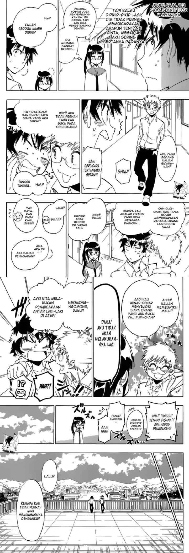 Nisekoi chapter 83 halaman 4