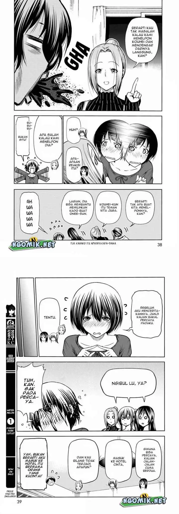 Grand Blue chapter 72 halaman 9