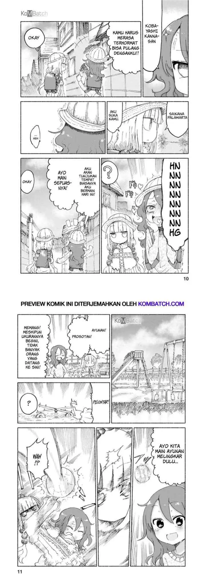 Kobayashi-san Chi no Maid Dragon chapter 21 halaman 5