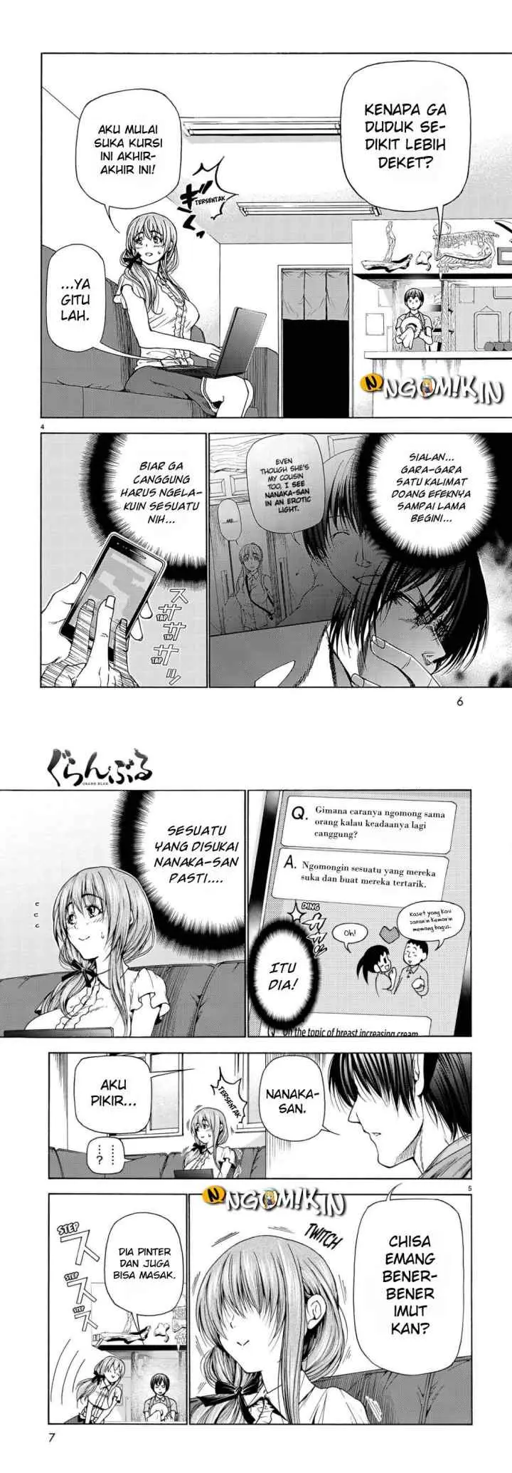 Grand Blue chapter 30 halaman 4