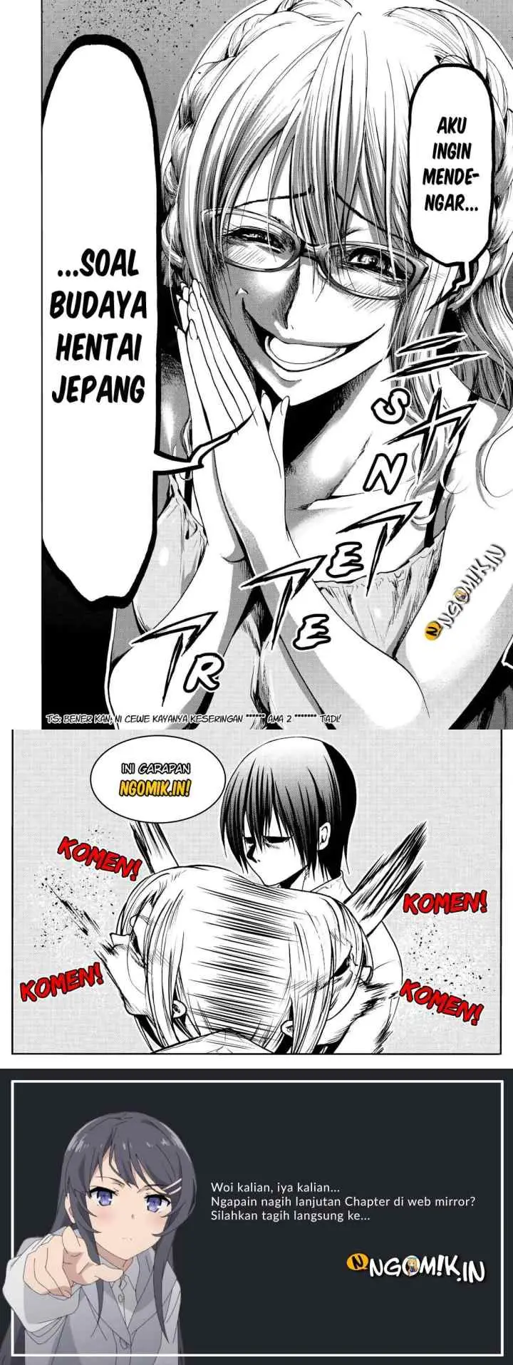 Grand Blue chapter 48 halaman 16