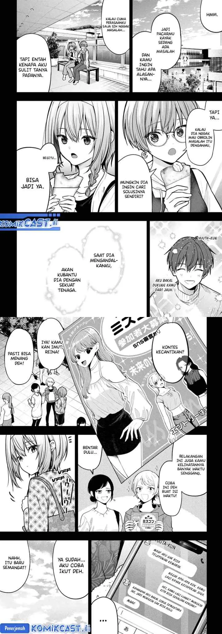 Kanojo ni Uwaki Sareteita Ore ga Koakuma na Kouhai ni Natsukarete Imasu chapter 31 halaman 10
