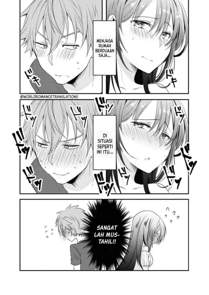 Jitsu wa Ryouomoi Kamo Shirenai Onee-san to Chuusan Danshi no Hanashi chapter 3 halaman 4