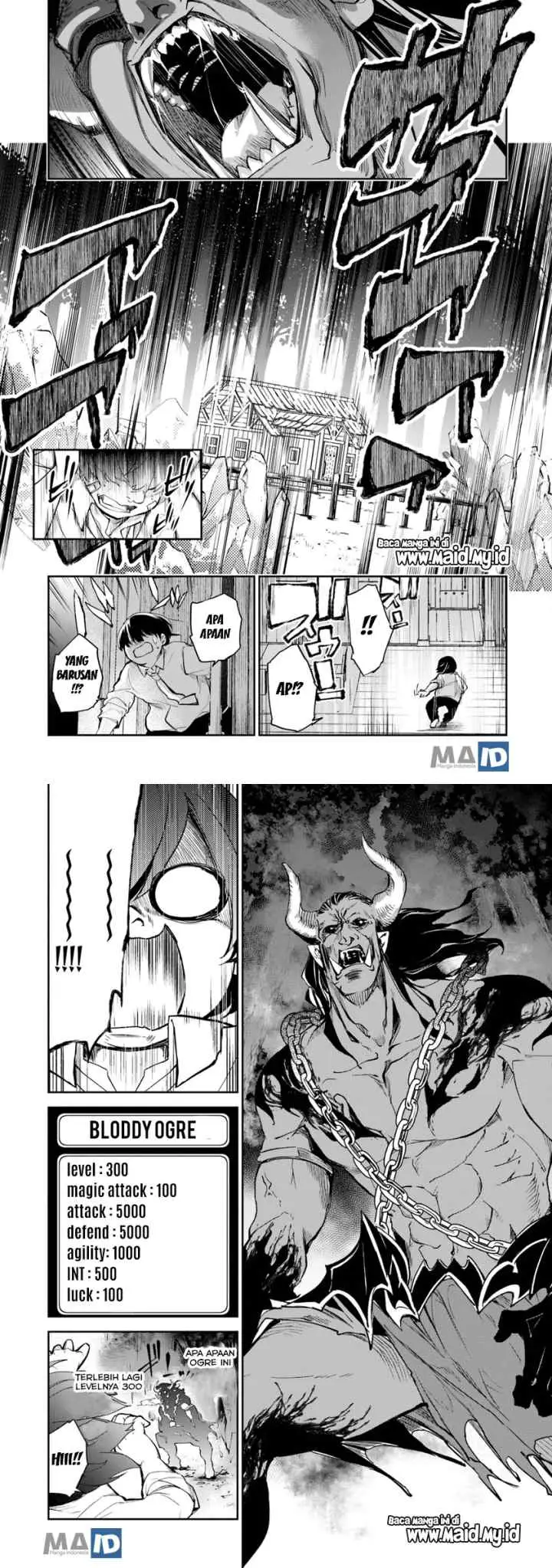 Isekai de Cheat Skill wo te ni Shita ore wa, Genjitsu Sekai wo mo Musou Suru ~Level Up wa Jinsei wo Kaeta~ chapter 2 halaman 4