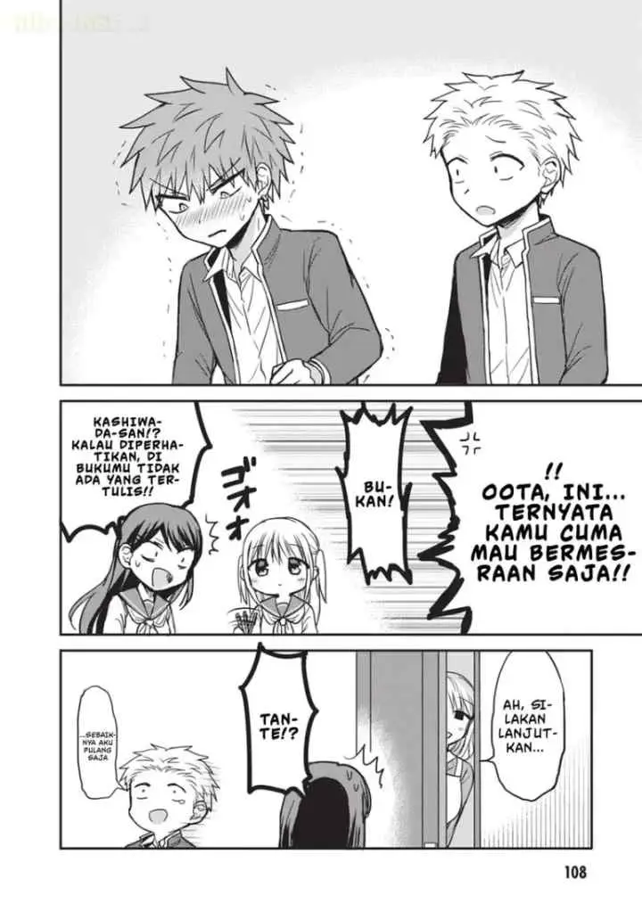 Kao ni denai Kashiwada-san to Kao ni deru Ota-kun chapter 108 halaman 9