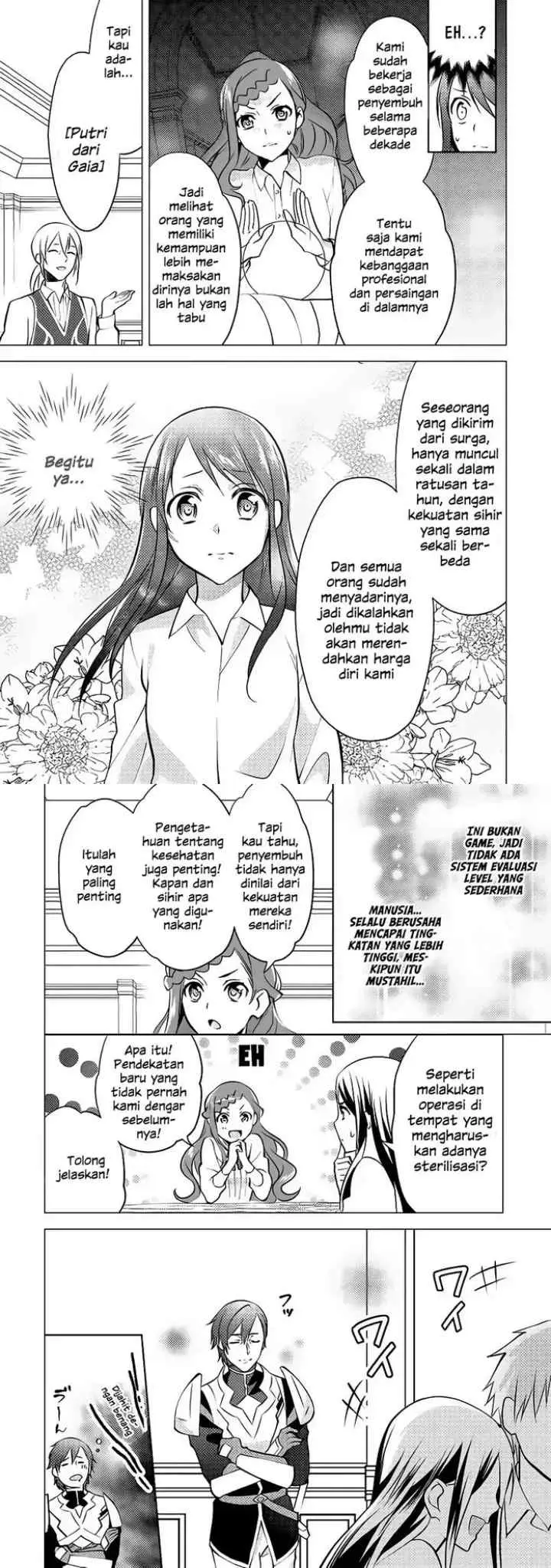 Isekai de ~Kuro no Iyashi Te~ tte Yobareteimasu chapter 9 halaman 10