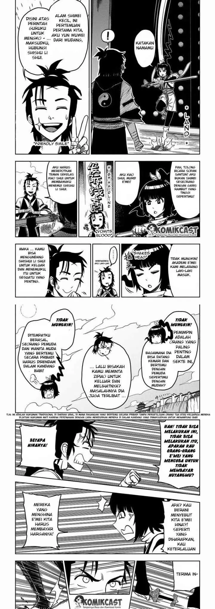 Violent Path Martial Arts School chapter 2 halaman 4
