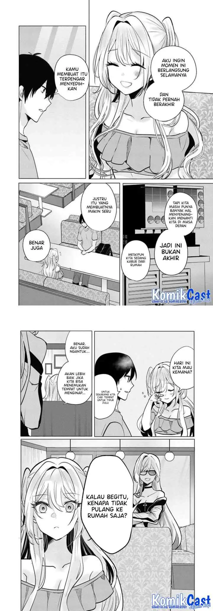 Houkago, Famiresu de, Kurasu no Ano Ko to chapter 8 halaman 17