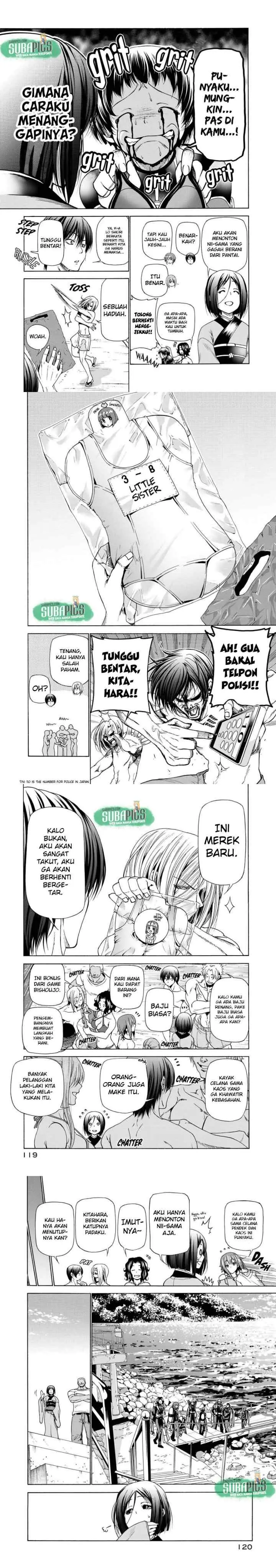 Grand Blue chapter 28 halaman 8