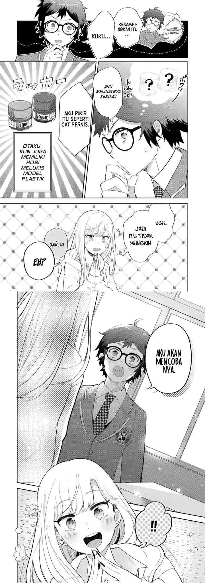 Gal ni Yasashii Otaku-kun chapter 1.1 halaman 8