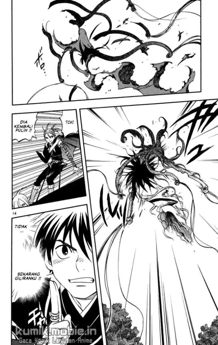 Kekkaishi Ayakashi Hojinden chapter 140 halaman 14