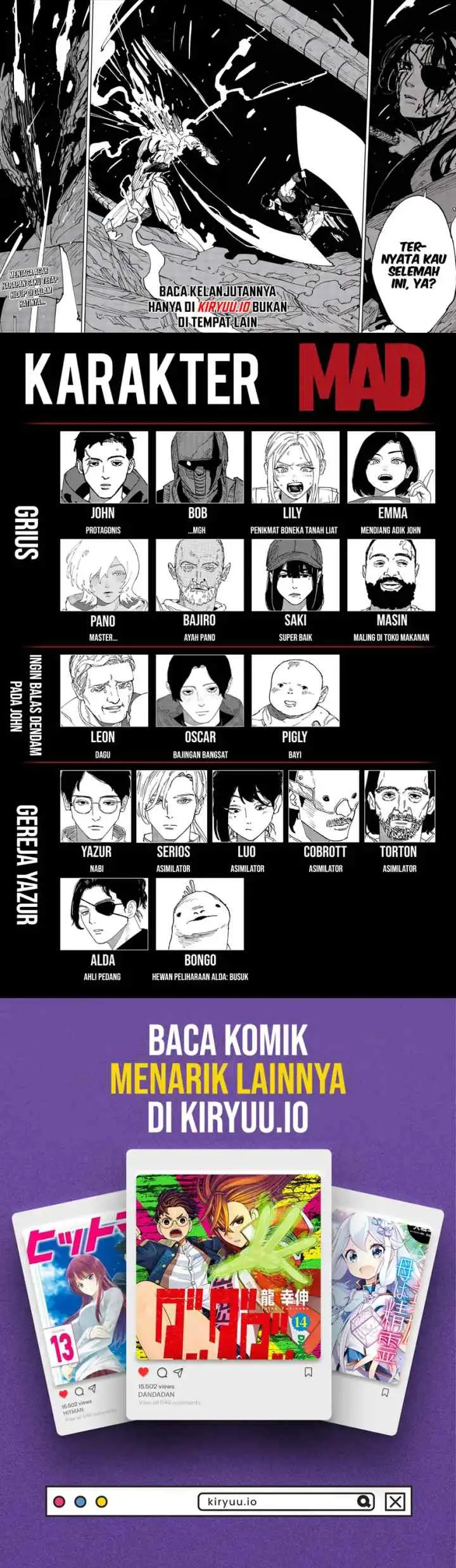 MAD (OOTORI Yuusuke) chapter 45 halaman 17