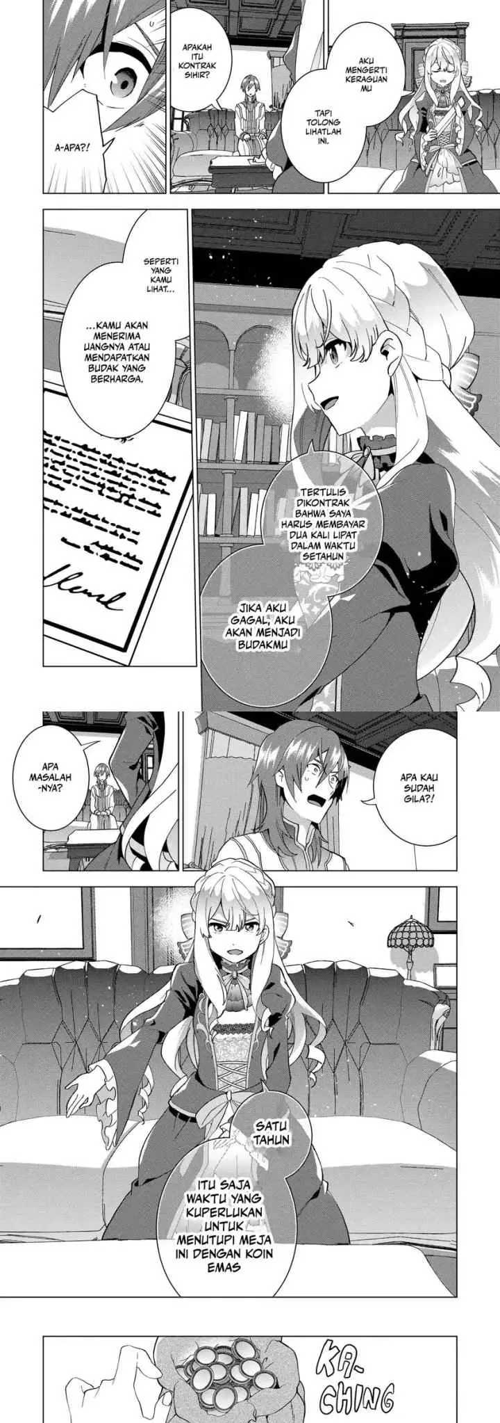 Buchigire Reijou wa Houfuku wo Chikaimashita. ~Madousho no Chikara de Sokoku wo Tataki Tsubushimasu~ chapter 2 halaman 7