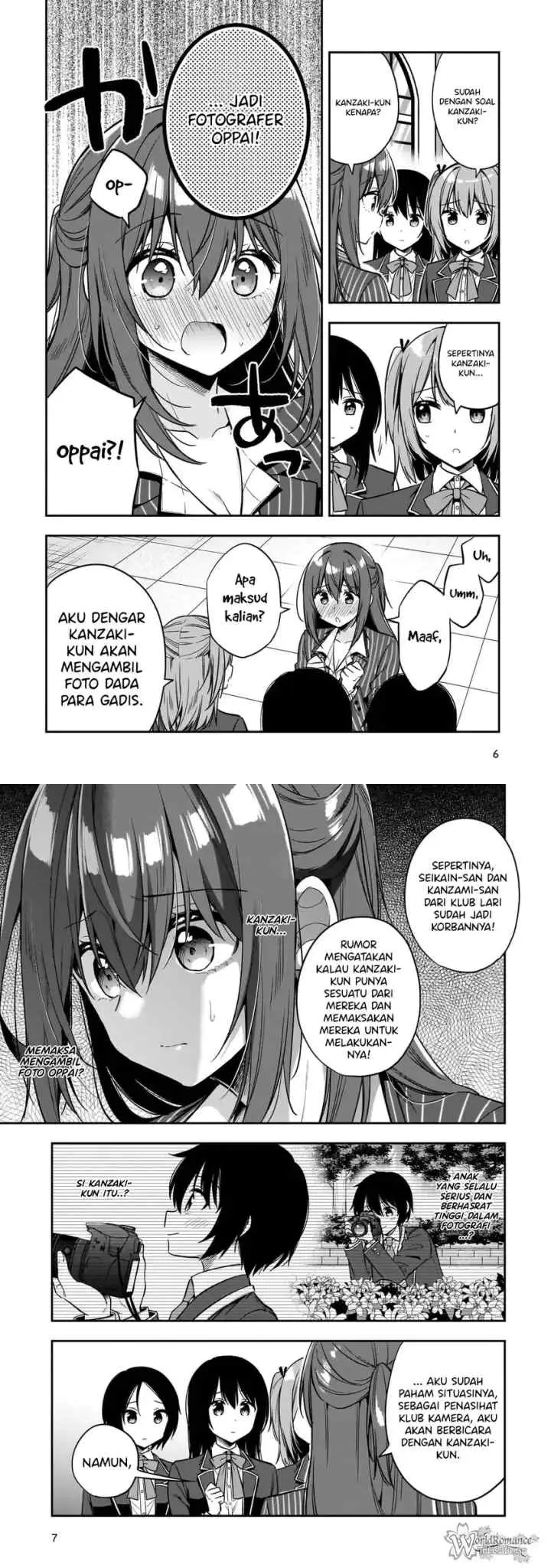 Camera-senpai to Sewayaki Jouzu na Kouhai-chan chapter 5 halaman 4