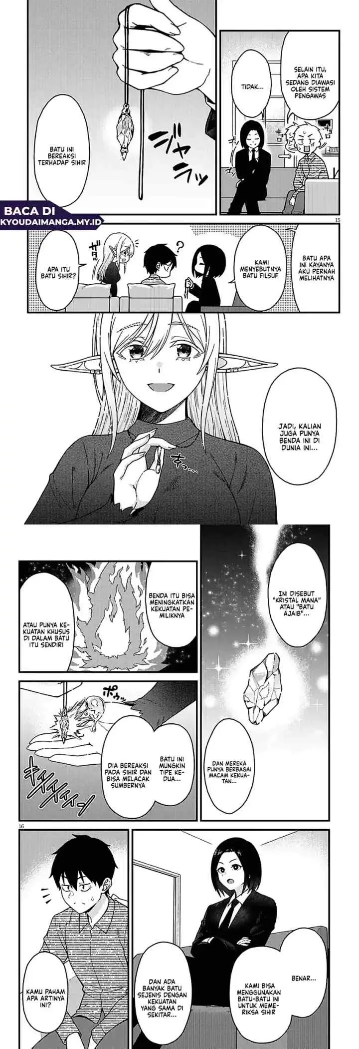 Isekai Kara Kita Elf to Tomo ni Sugosu Nichijou chapter 3 halaman 10