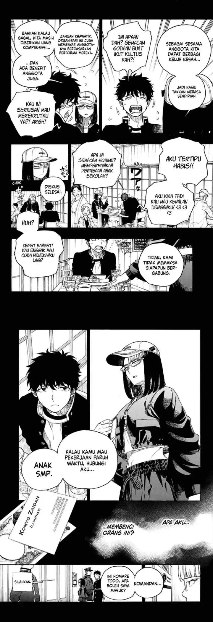 Ao No Exorcist chapter 161 halaman 4
