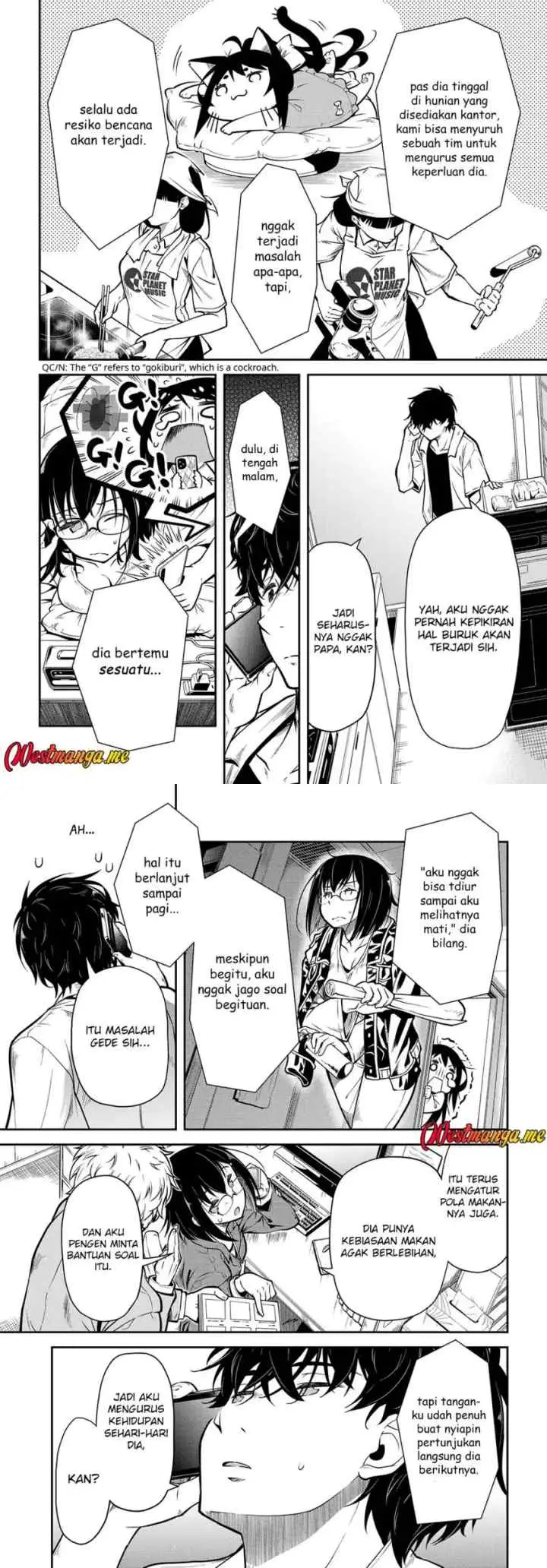 Kokuminteki Idol ni natta Osananajimi ga, Boro Apartment ni Sunderu Ore no Tonari ni Hikkoshite Kita Ken chapter 7 halaman 10