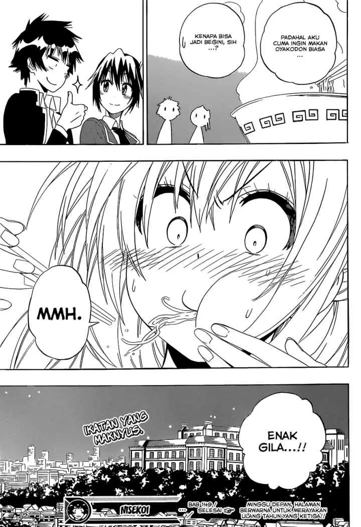 Nisekoi chapter 149 halaman 20