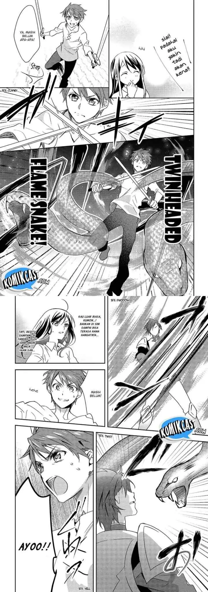 Isekai de ~Kuro no Iyashi Te~ tte Yobareteimasu chapter 21 halaman 4