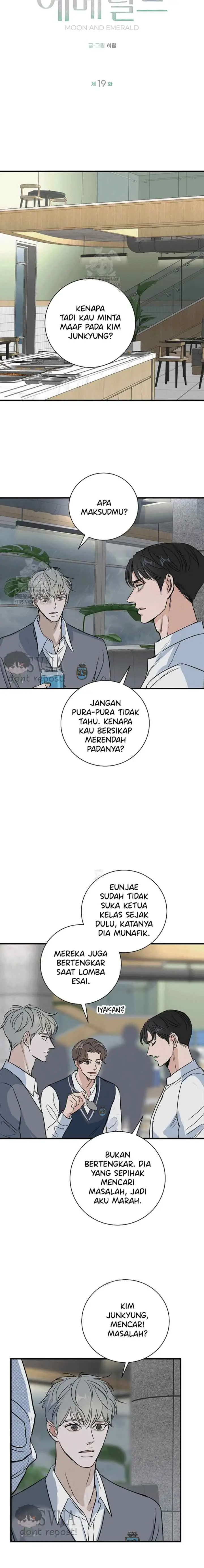 Moon and Emerald chapter 19 halaman 5