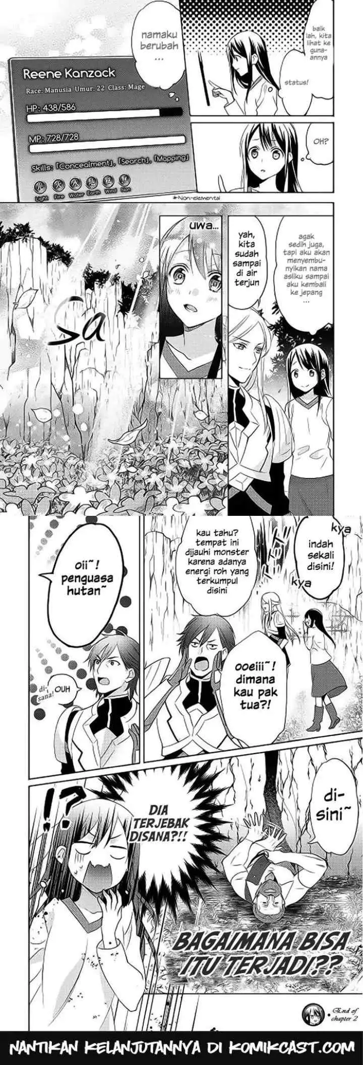 Isekai de ~Kuro no Iyashi Te~ tte Yobareteimasu chapter 2 halaman 10