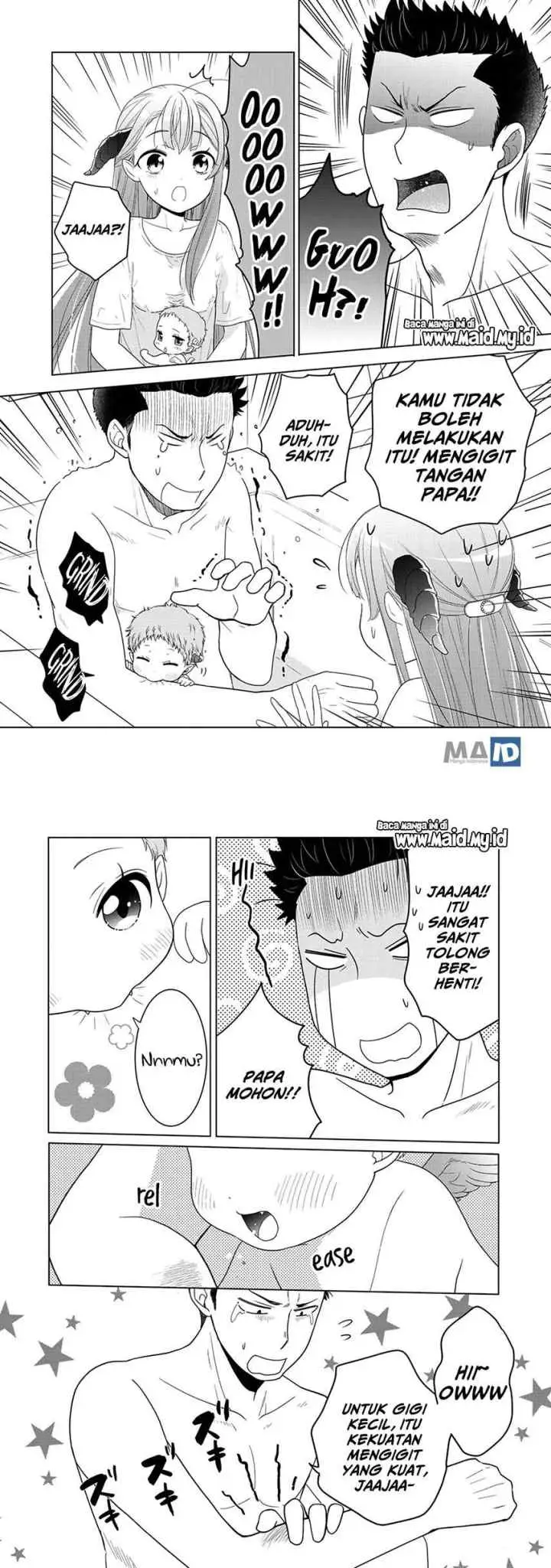 Kitaku Tochuu de Yome to Musume ga Dekita n dakedo Dragon datta chapter 9.1 halaman 8
