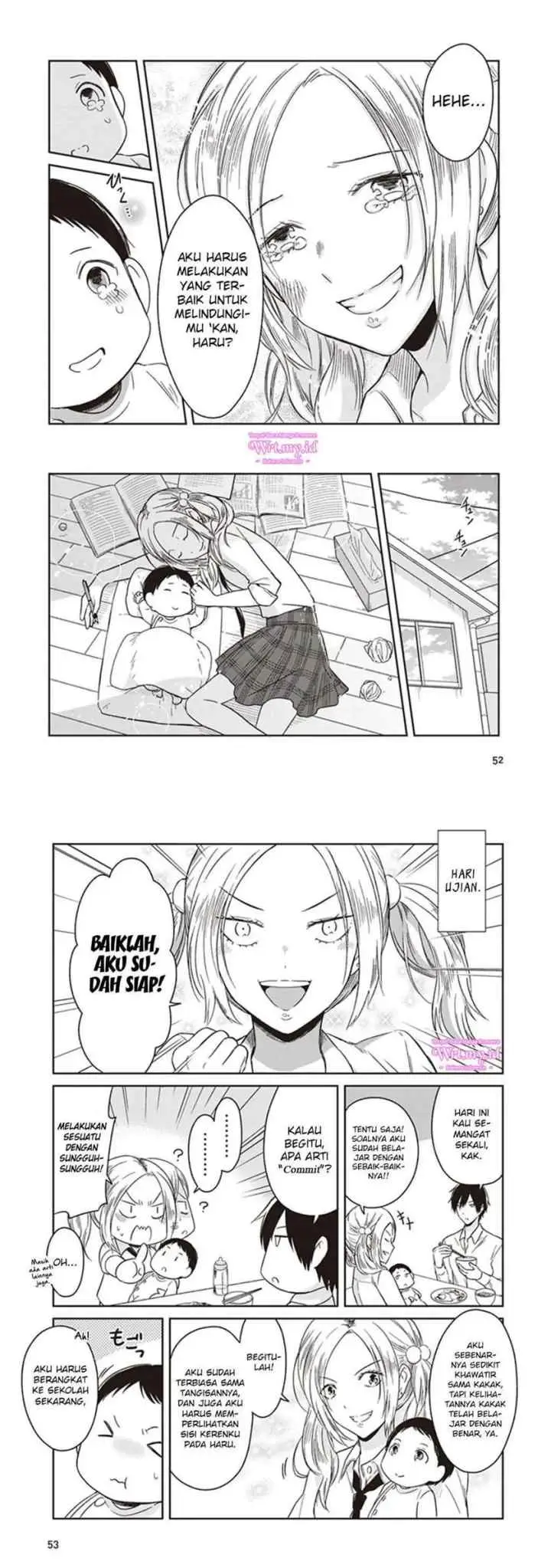JK to Sutego no Akachan chapter 3 halaman 9